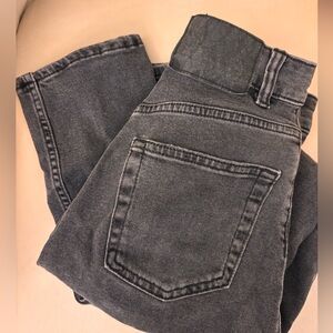 H&M High Rise Gray Jeans